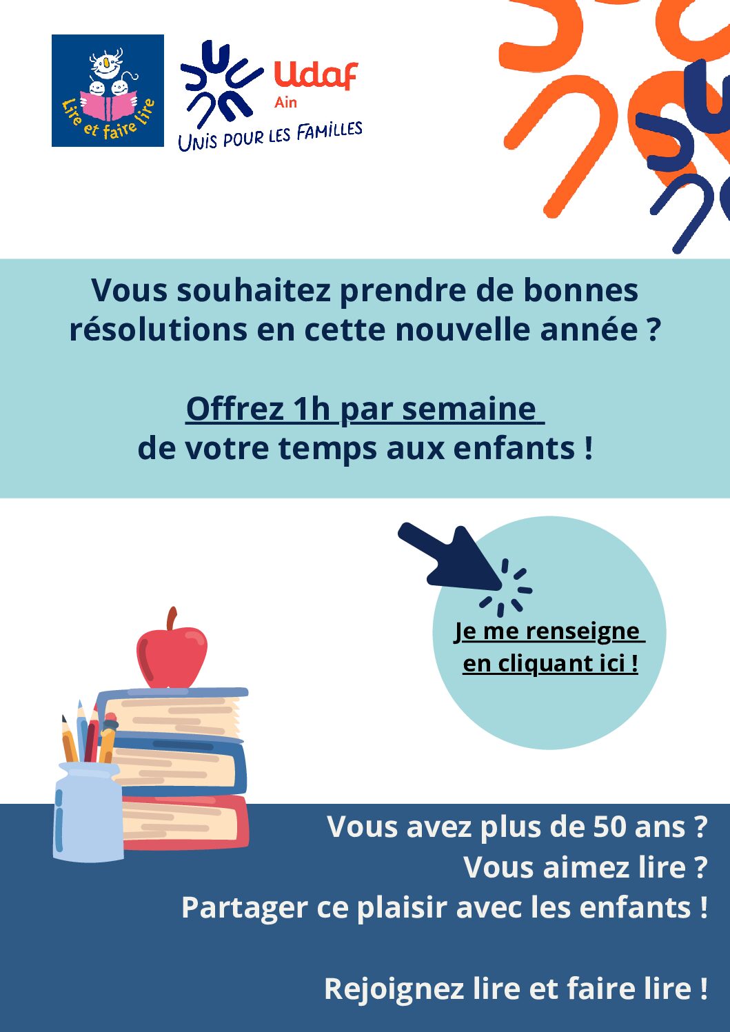 Lire et Faire lire – Appel à bénévoles