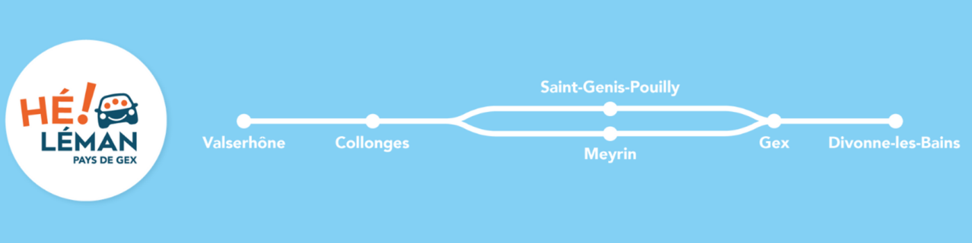 Ligne de covoiturage HéLéman